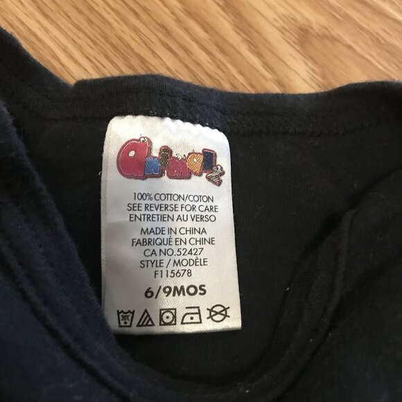 3-Pack Baby Onesies Bundle Long Sleeve Halloween, Fox Print & Tie-Dye 6-9M - Picture 7 of 12